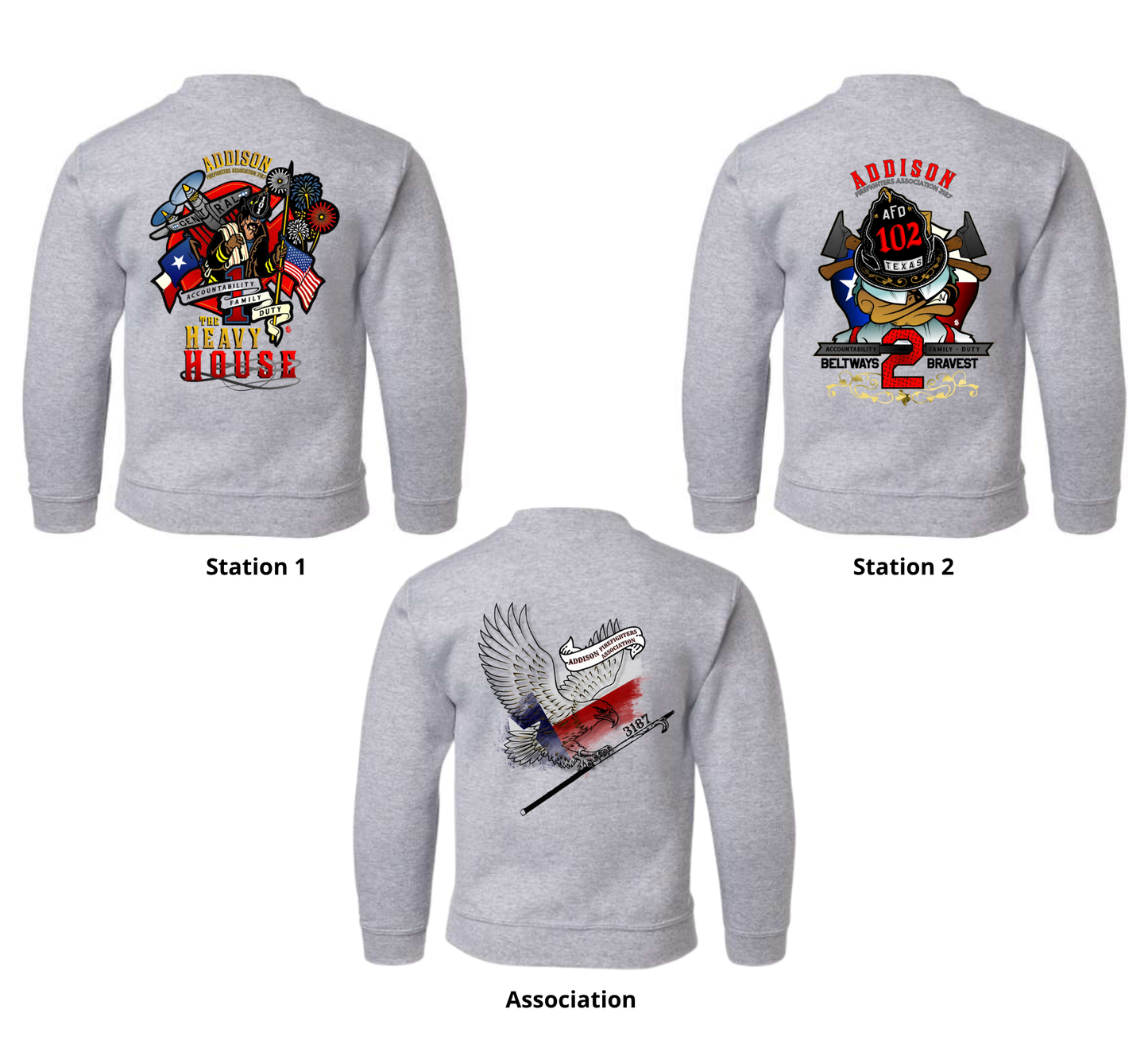 Kids Addison Fire Sweatshirt